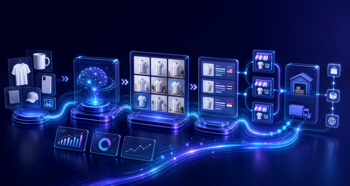 AI 自动化上品流水线